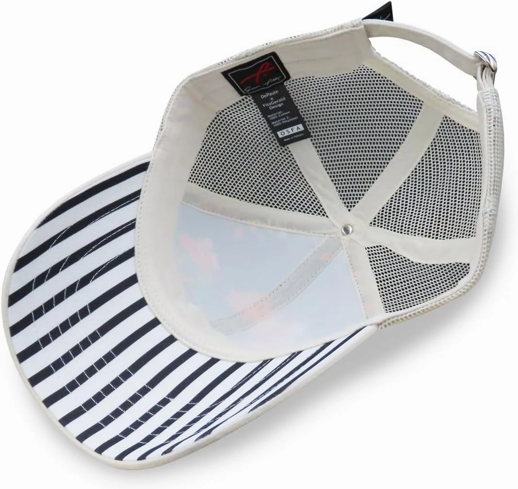 Baseball Cap for Women in Cute Dad Hat Design with Mesh to Stay Cool at The Beach in Summer