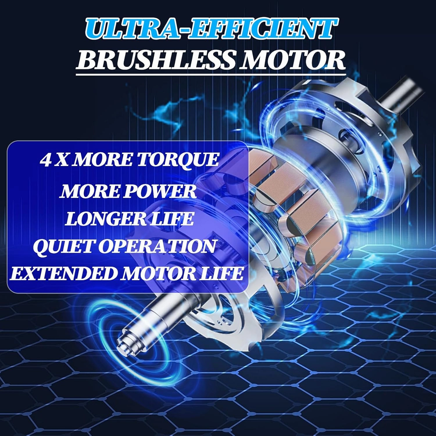 Battery Powered Weed Wacker 094 Two-Durable-Line Metal Blades, Super Brushless Motor, 4-in-1 Cordless Weed Eater String Trimmer Wheel Edger Lawn Tool Cutter,Weed Whacker(One 4.0Ah Battery)