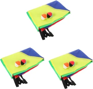 BESPORTBLE Sensory Integration Training Equipment Outdoor Rainbow Umbrella Plaything Cloth Colorful Balls