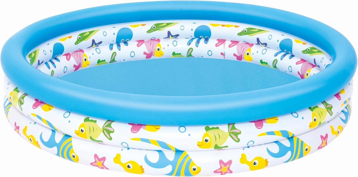 Bestway | Reef Crew Inflatable Kiddie Pool, Swimming Pool Toys, Water Pool Toys, Inflatable Baby, Kids Pool for Outdoors
