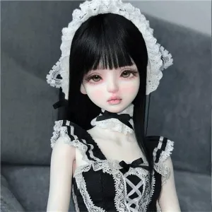 BJD Doll 1/4 Dolls 18 Inch 18 Ball Jointed Doll Cute DIY Toys with Clothes Outfit Wig Hair Makeup