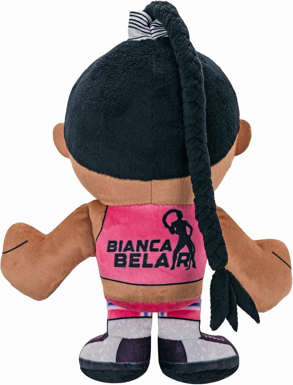 Bleacher Creatures WWE Diva Bianca Belair 8" Kuricha Plush - Soft Chibi Inspired Toy