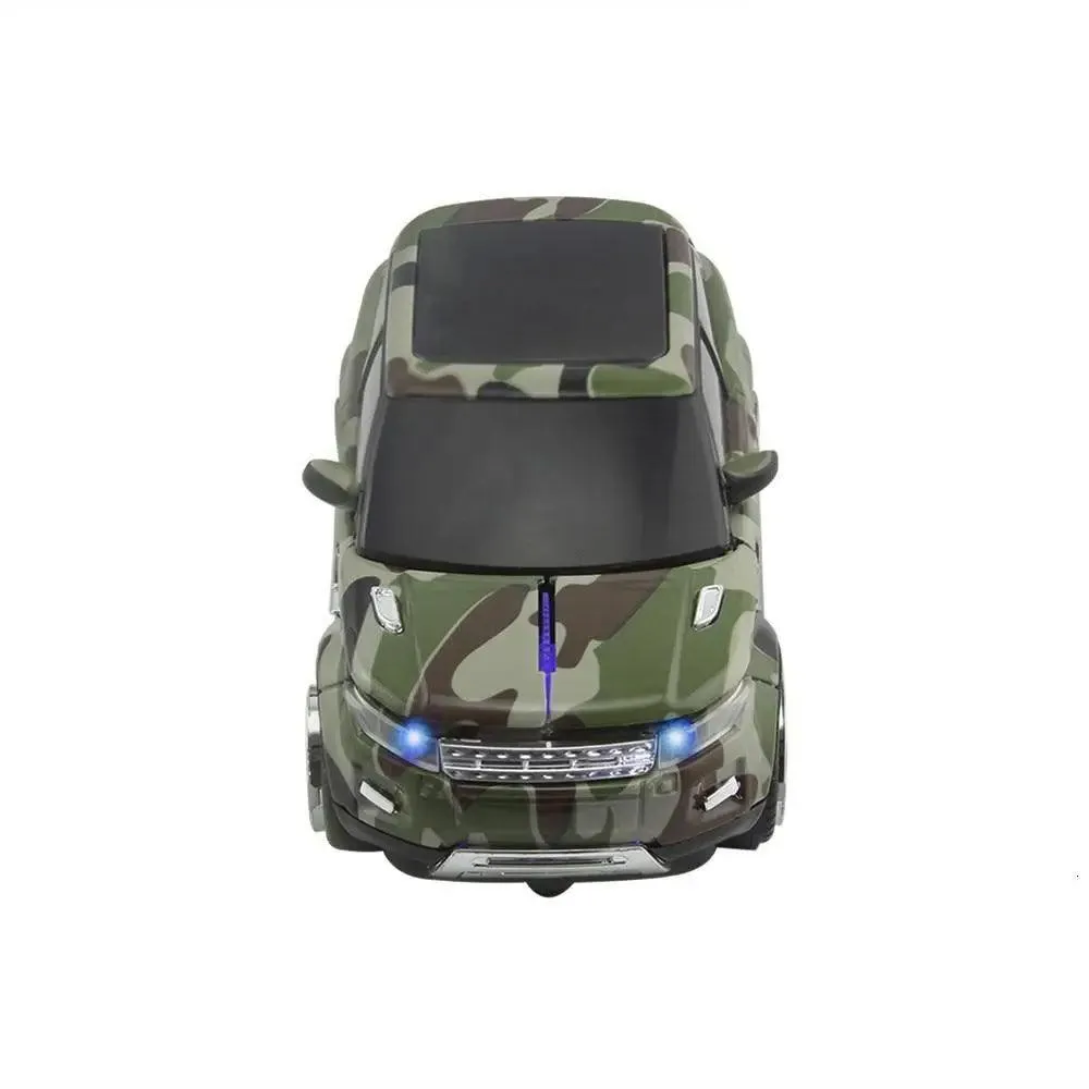 Blue Wireless Optical Mouse Sports Car Shaped Mouse 1600 DPI Office School Mice For Computer And Laptop Comfortable For Every Use