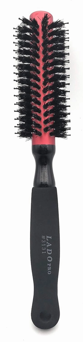 Boar & Nylon Bristle - Lightweight - Aluminum Barrel - Round Hair Brush for Blow Drying 1.75 Inch - #3131