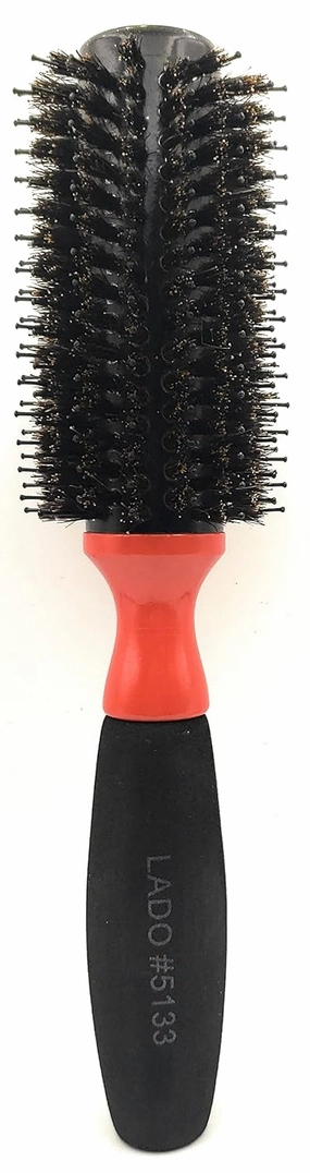 Boar & Nylon Bristle - Lightweight - Aluminum Barrel - Round Hair Brush for Blow Drying 2.5 Inch - #5133…