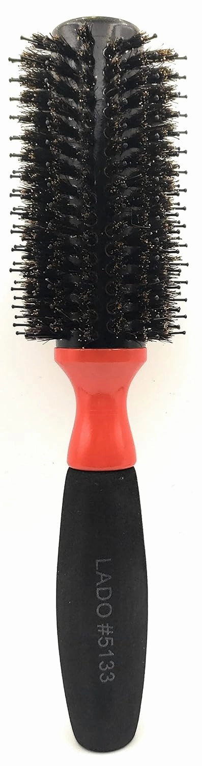 Boar & Nylon Bristle - Lightweight - Aluminum Barrel - Round Hair Brush for Blow Drying 2.5 Inch - #5133…