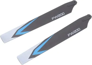 BTIHCEUOT Remote Control Helicopter Propeller, Environmentally Friendly Low Noise RC Helicopter Propeller Replacement for Outdoor Use (Blue)