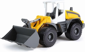 Bulldozer Ride on Toy (Liebherr L5380), Front Scoop Really Works and is Fully Articulated So Kids Can Scoop, Move, Push Or Plow
