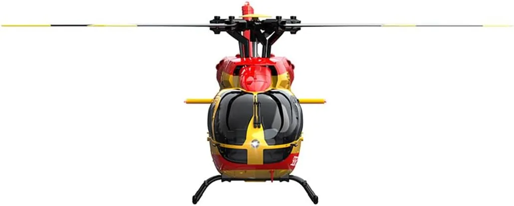 C190 H145 RC Helicopter for Adults, 1/30 Scale 2.4G 6CH Single Rotor RC Helicopter with Altitude Hold 6G Gyro & Dual Brushless Motor - RTF