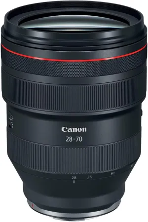 Canon RF28-70mm F2 L USM Lens, Zoom Lens, Compatible with EOS R Series Mirrorless Cameras, Black