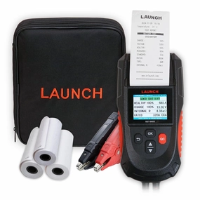 Car Battery Tester 12V 24V Load Tester, Launch BST-860S Digital Automotive Battery Alternator Tester with Printer, Charging Cranking System Analyzer for Cars Trucks Motorcycles SUVs ATVs RVs Boats