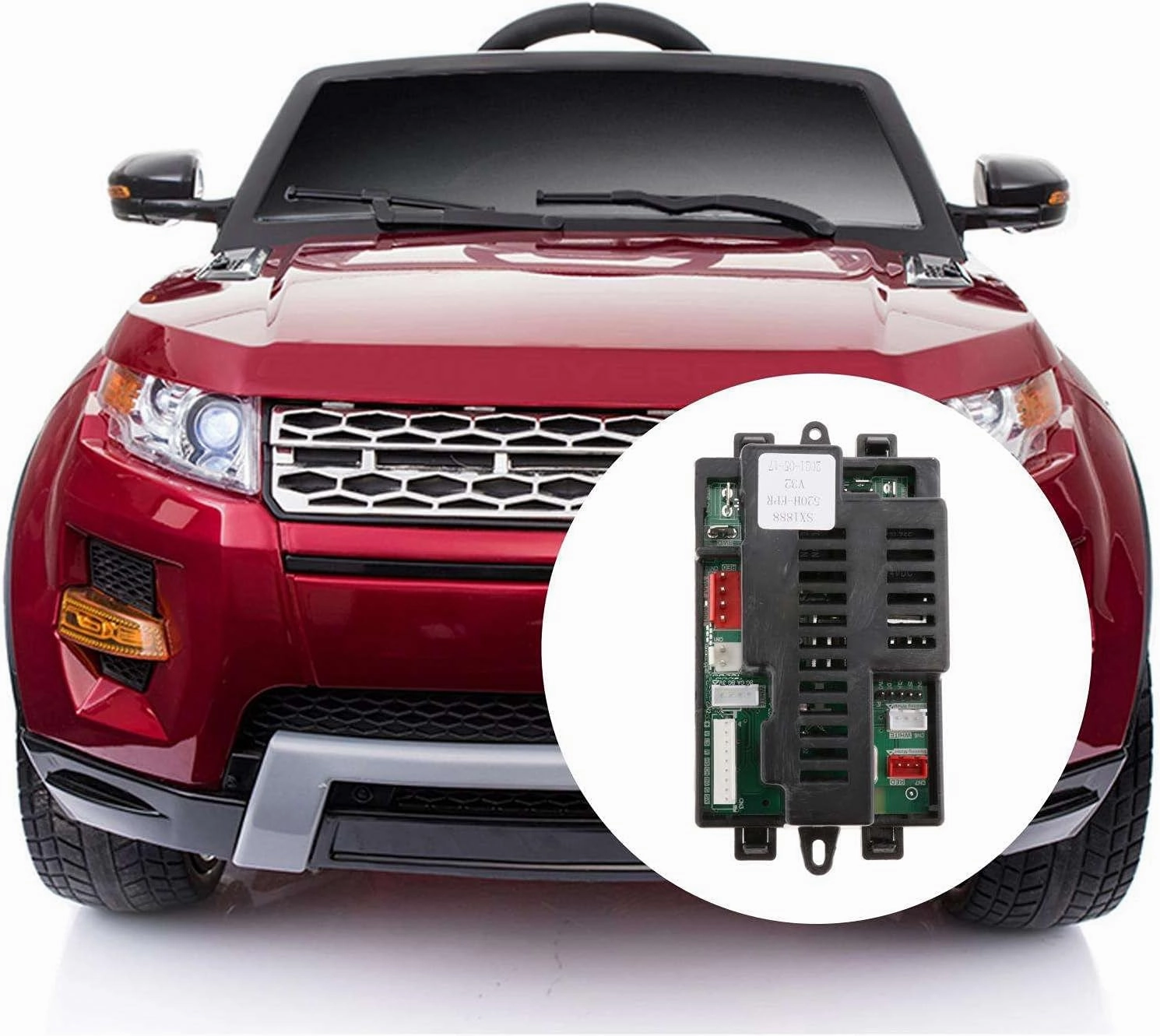Car Bluetooth Controller RC Control Receiver 2.4G 12V for Ride Replacement Parts Accessory - Controller 1(Sx1888 Receiver)