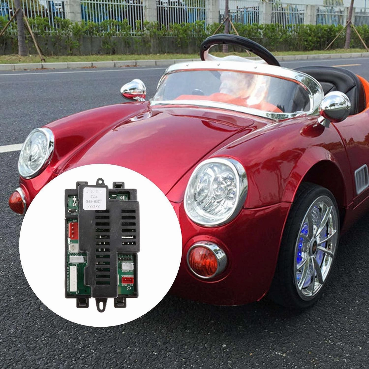 Car Bluetooth Controller RC Control Receiver 2.4G 12V for Ride Replacement Parts Accessory - Controller 1(Sx1888 Receiver)