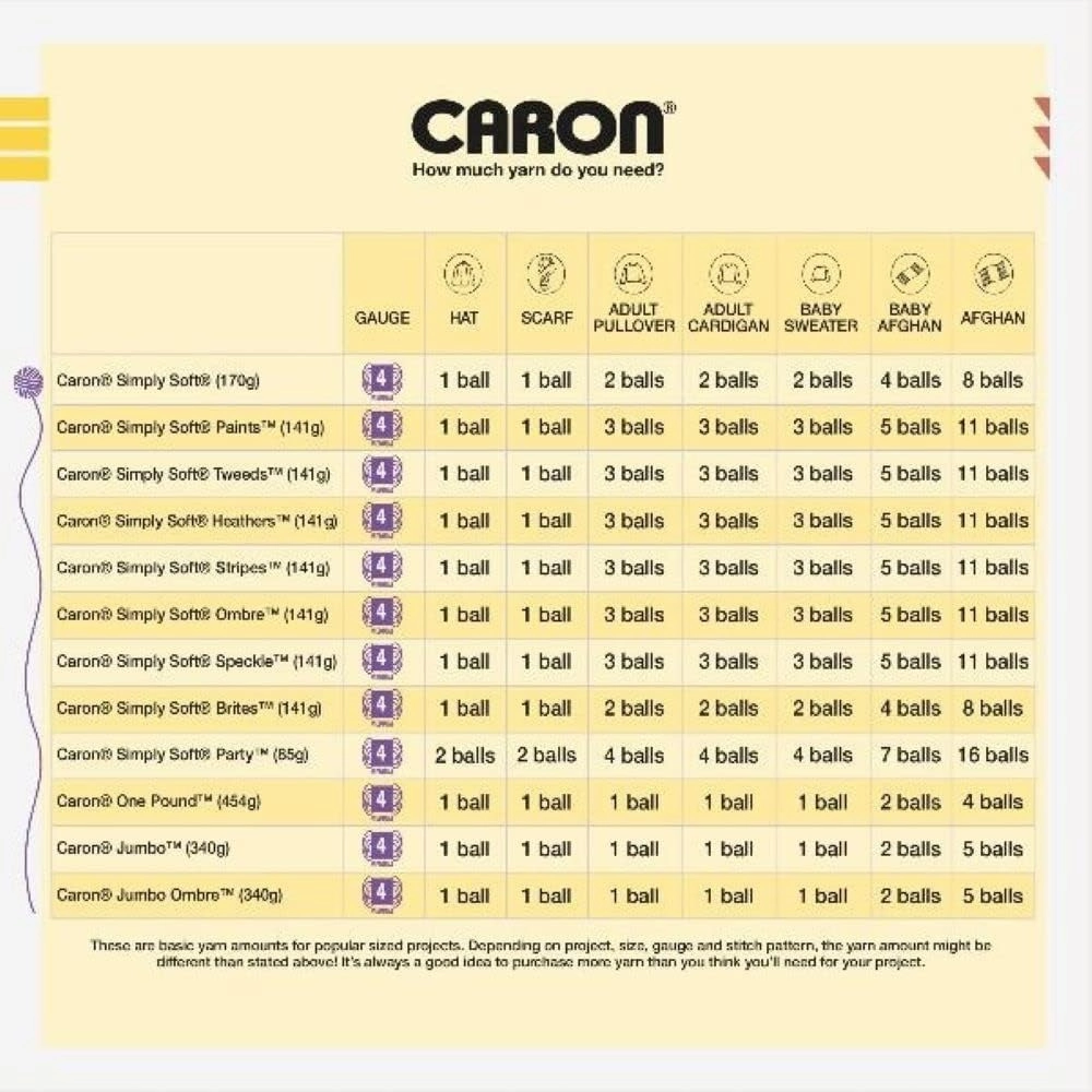 Caron Simply Soft Party Fuchsia Sparkle Yarn - 3 Pack of 85g/3oz - Acrylic - 4 Medium (Worsted) - 164 Yards - Knitting/Crochet