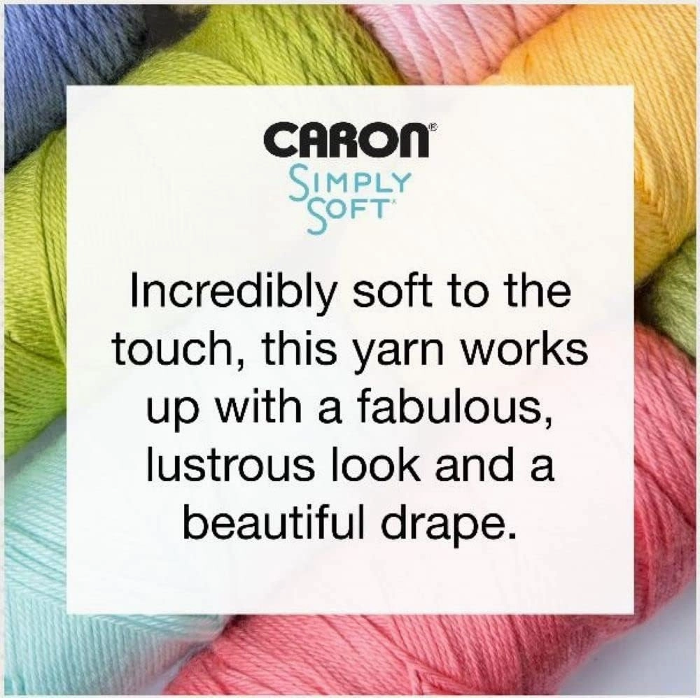 Caron Simply Soft Party Fuchsia Sparkle Yarn - 3 Pack of 85g/3oz - Acrylic - 4 Medium (Worsted) - 164 Yards - Knitting/Crochet