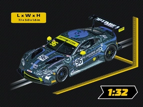 Carrera 27696 Aston Martin Vantage GT3 Optimum Motorsport No.96 1:32 Scale Analog Slot Car Racing Vehicle Evolution Slot Car Race Tracks