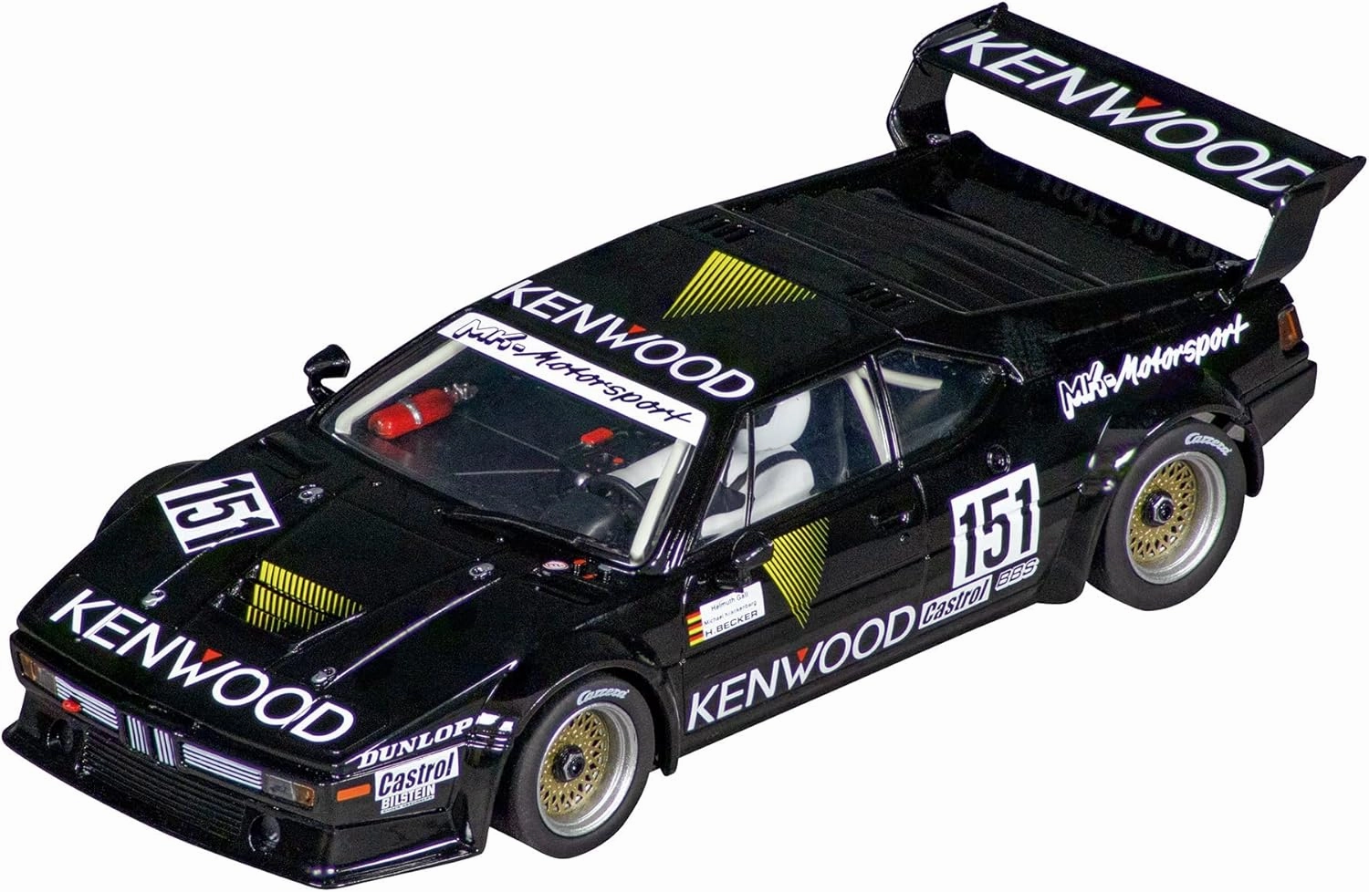 Carrera 27754 BMW M1 Procar MK-Motorsport No.151 DRM 1986 1:32 Scale Analog Slot Car Racing Vehicle Evolution Slot Car Race Tracks