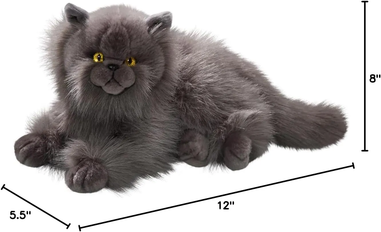 Cat, Persian Gray, 12 inches, 30cm, Plush Toy, Soft Toy, Stuffed Animal 3433