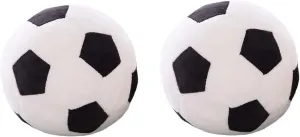 CHELEI2019 2PCS 9" Plush Soccer Ball Pillow Soft Stuffed Animal Football Boys Toddler Toy Gifts
