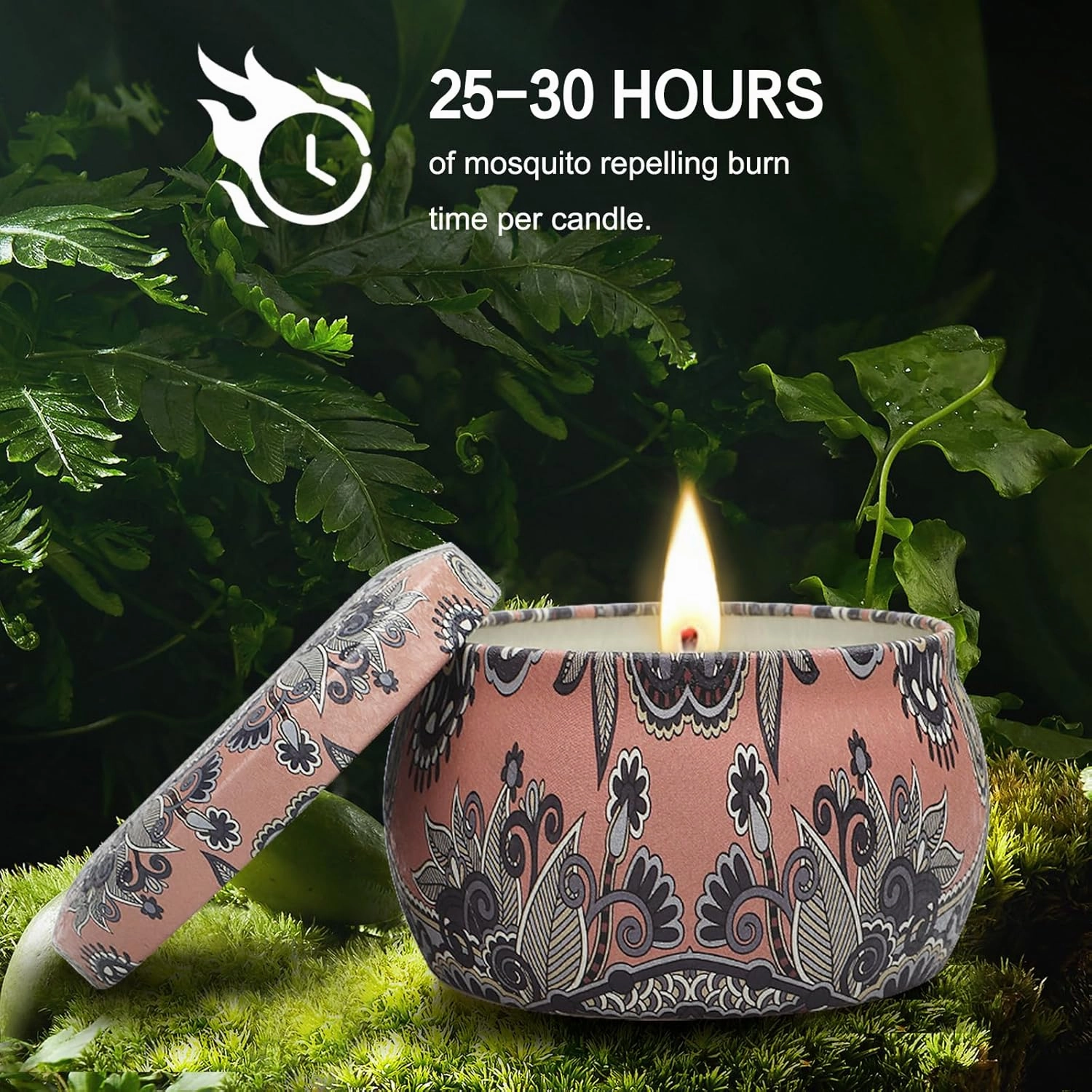 Citronella Candles Outdoor, 12 Pack (3 Gift Boxes) Citronella Candle – 52.8 Oz Scented Candles Gift Set, Up to 360H Burning for Garden, Patio & Mosquito-Free Evenings – Great Gifts for Summer