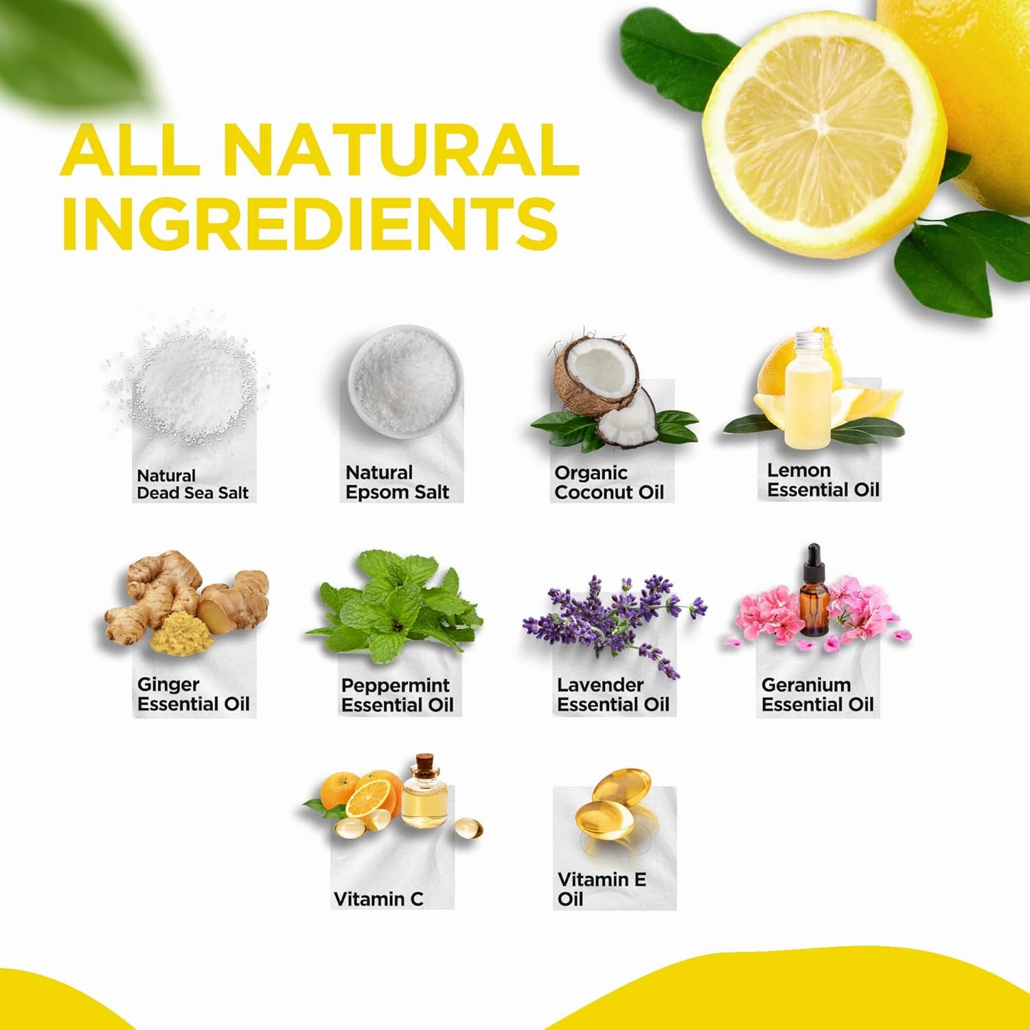 Citrus Detox Foot Soak with Epsom Salt - for Foot Callus, Immune Boost, Damaged Toenail, Athletes Foot, Pedicure and Soothes Tired Feet - Made in USA