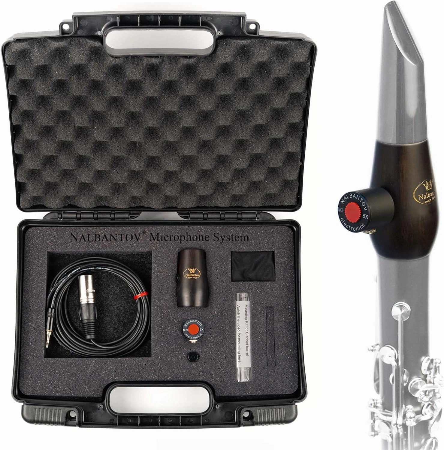 Clarinet Microphone NCM 8X SC Set   NK5 for Buffet Crampon Elite