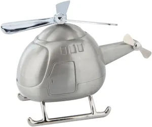 Coin Bank Helicopter Shape Piggy Bank,Cute Saving Pot Property Money Box Home Decoration Gift for Kids，Money Bank Keepsake Children's Adult Gifts
