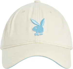 Concept One Playboy Dad Hat, Cotton Twill Adjustable Baseball Cap with Curved Brim