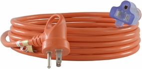 Conntek 24162-144 I-Ring Extension Cord 12-Foot 16/3 Bright Orange Jacket U.S. I-Ring Male Plug