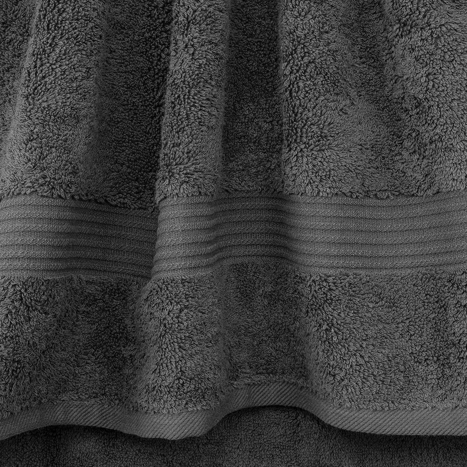 Cotton Paradise 100% Cotton 4 Piece Bath Towels for Bathroom