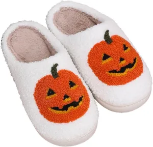Cozy Furry Slippers for Women & Men, Bear Paw, Halloween, Christmas Designs, Warm Indoor Non-Slip Winter House Shoes