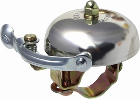 Crane Bike Bell, Suzu Bicycle Bell, Made in Japan for City Bikes, Cruisers, Road Bikes or MTB, Fits Bars diameters 22.2 to 26.0mm
