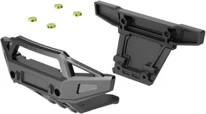 CROBOLL R11068 Front& Rear Bumper for Mini1:10 RC Car, Spare Parts RC Truck for RZ001