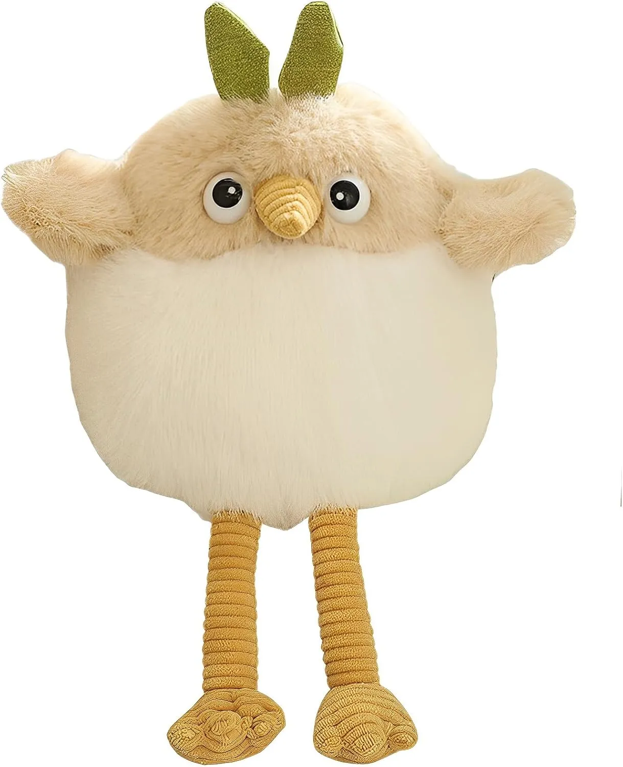 Cute Bird Stuffed Animal Plush Doll Toys,Adorable Companions, Soft Plushie Birthday Gifts for Kids Girls Boys (Brown,27 inch)