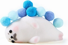 Cute Animals Taba Squishy Toys for Kids & Adults – Kawaii Stress Relief Fidget Sensory Toys, Soft Silicone Squeeze Gifts for Children, Teens, and Adults (Seal)