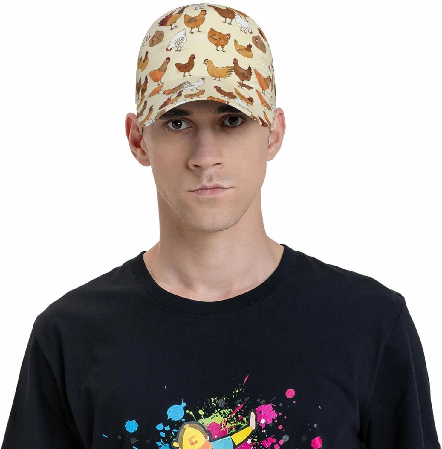 Cute Pig Baseball Cap Men Women Dad Hat Classic Adjustable Plain Hat for Running Workouts and Outdoor Activities All Seasons