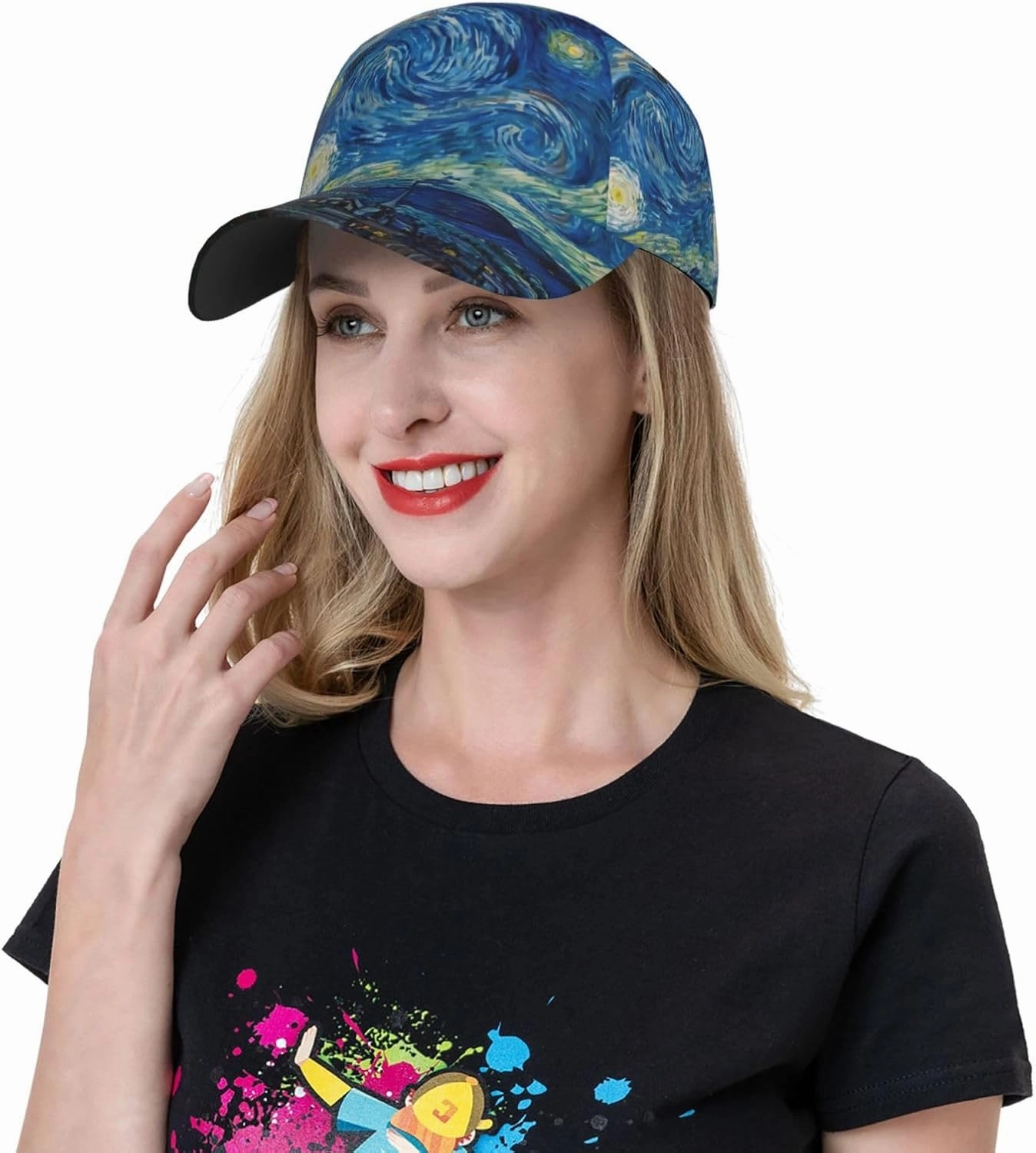 Cute Pig Baseball Cap Men Women Dad Hat Classic Adjustable Plain Hat for Running Workouts and Outdoor Activities All Seasons