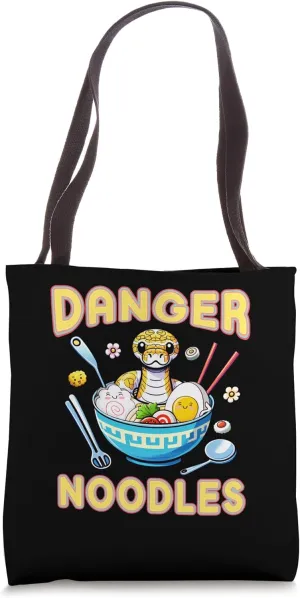 Danger Noodles Snake Owner Ball Python Reptile Snakes Tote Bag