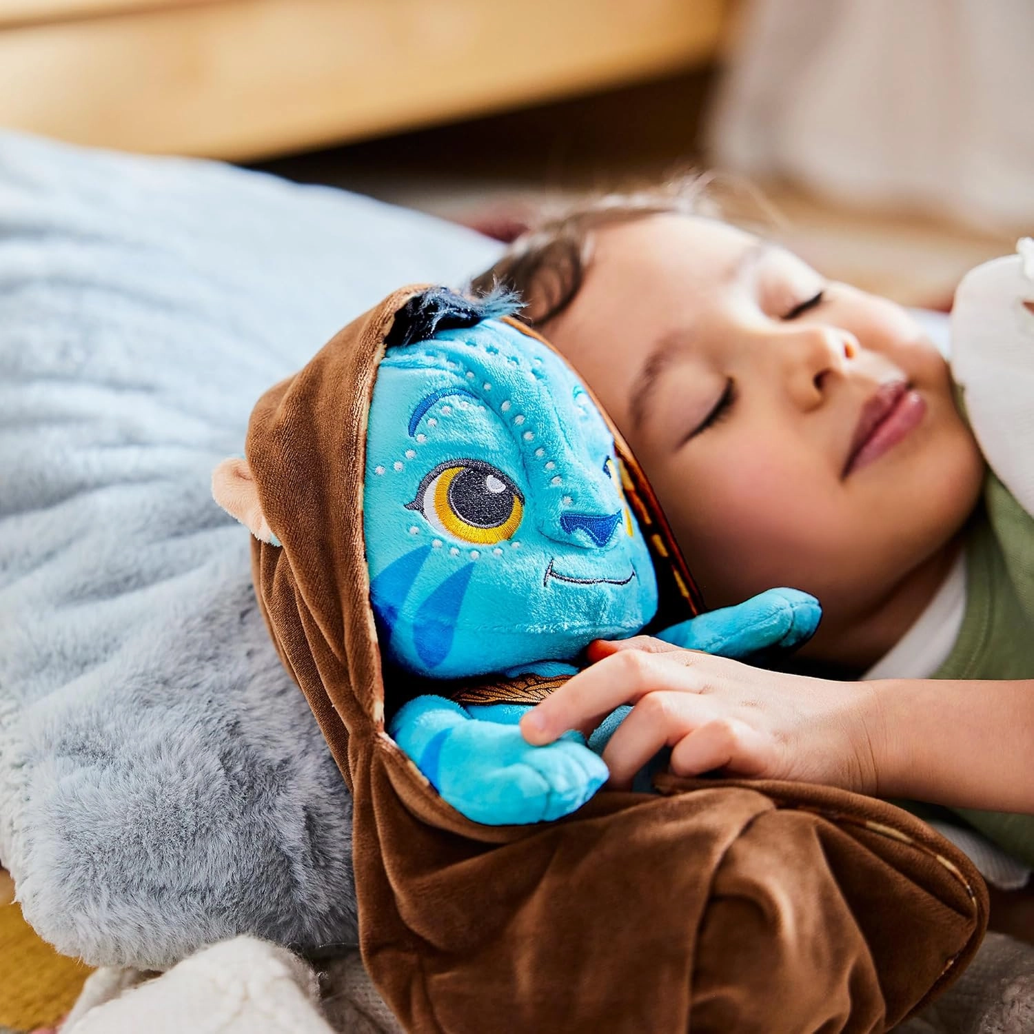 Disney Store Official Babies Collection: Na'vi Plush in Swaddle with Detailed Plush Features - Official Soft Toy - Stuffed Animals for Babies - Perfect for Fans & Kids