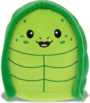 DolliBu Snug-Mooshies Sea Turtle Stuffed Animal Plush Toy - Sea Life Super Squishy Soft Animal Friend for Girls and Boys, Medium Huggable Cute Plush for Kids Play, Cuddling and Decoration - 10 Inches
