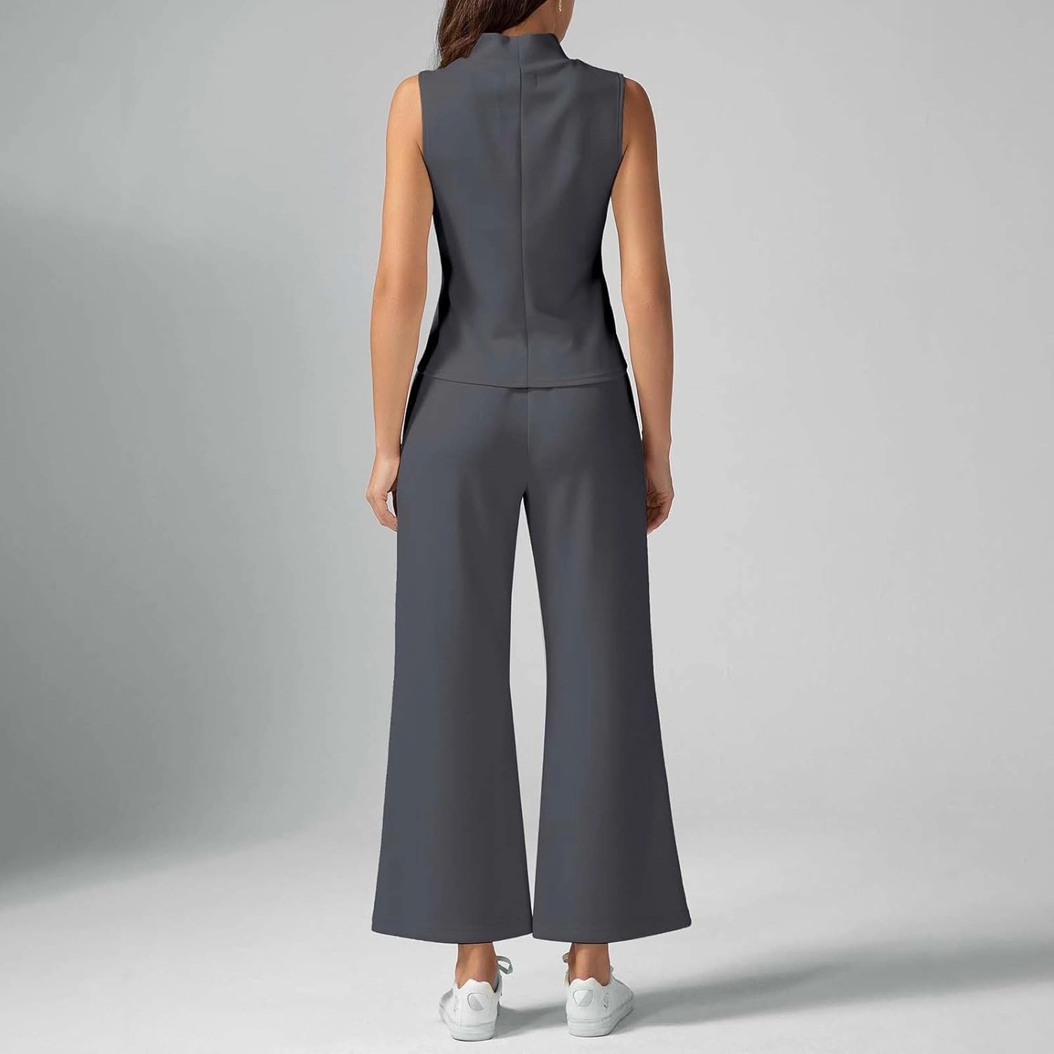 Drawstring Waist Wide-Leg Pants for Women Stylish Everyday Relaxed Outfits Trousers Homewear Fashion Streetwear Pants