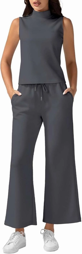 Drawstring Waist Wide-Leg Pants for Women Stylish Everyday Relaxed Outfits Trousers Homewear Fashion Streetwear Pants