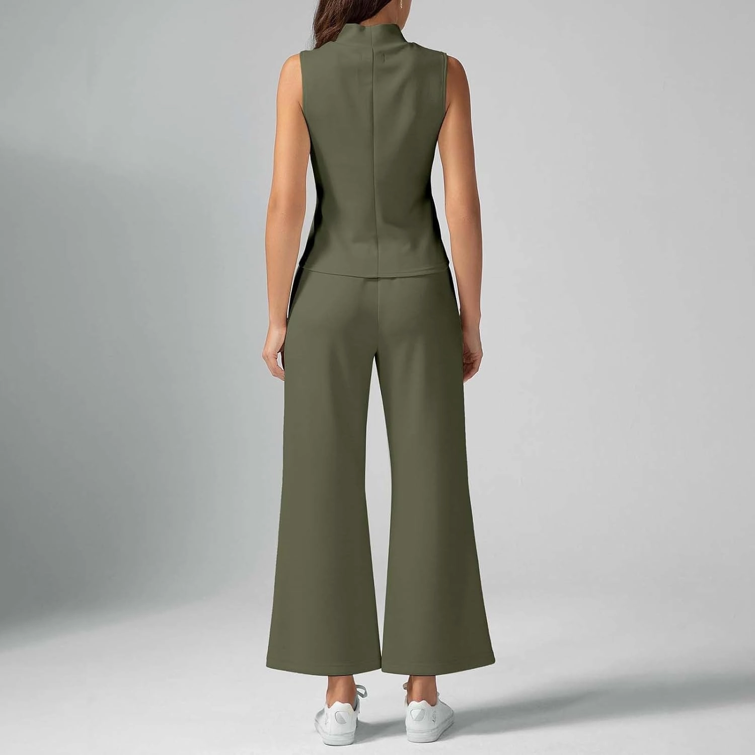 Drawstring Waist Wide-Leg Pants for Women Stylish Everyday Relaxed Outfits Trousers Homewear Fashion Streetwear Pants