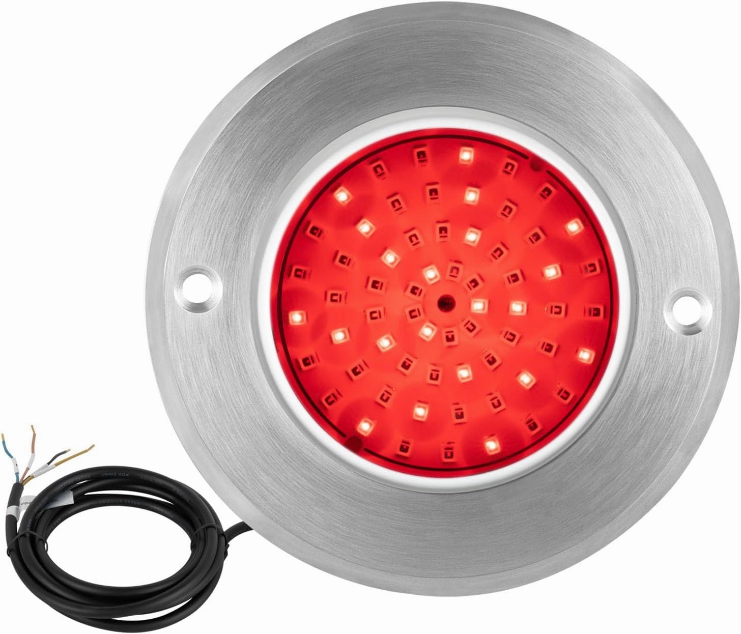 Eapmic 12V 6W Pool Light Underwater Color-Change LED Lights RGB IP68 Without Remote(6W)