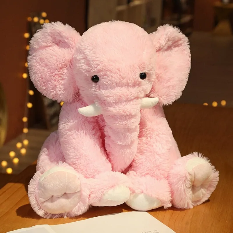 Eco Fluffy Elephant Family