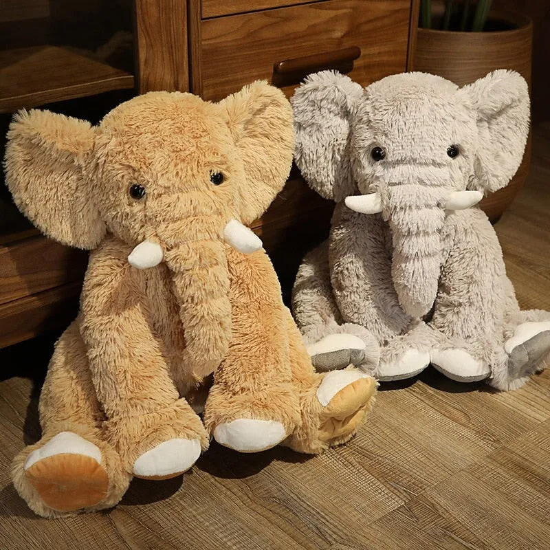Eco Fluffy Elephant Family