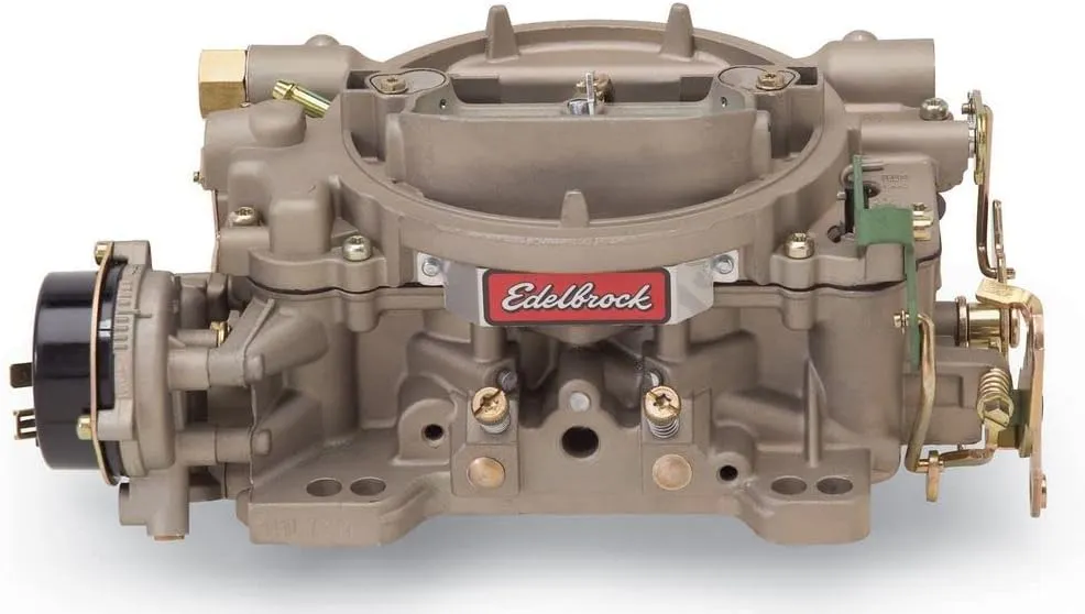 Edelbrock 1410 Performer Series Marine 750 CFM Square Bore 4-Barrel Air Valve Secondary Electric Choke New Carburetor