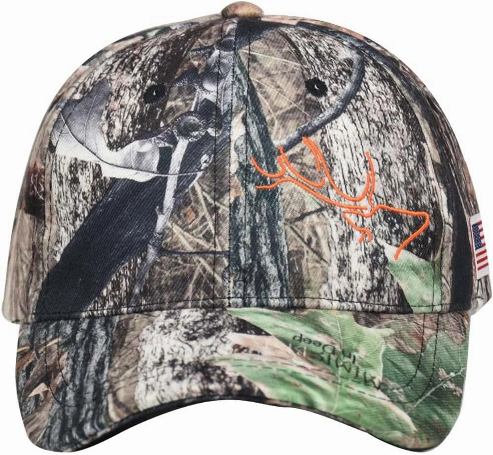 EDTREK Elite Youth High Performance Hunting Hat - Boys Girls Kids Camo Hat and Blaze Orange Baseball Cap
