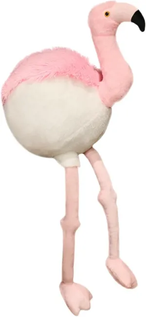 ELAINREN Super Fluffy Flamingo Plush Pillow Ultra-Soft Pink Flamingo Stuffed Toy Realistic Flamingo Plushie Dolls Gifts/37.4''