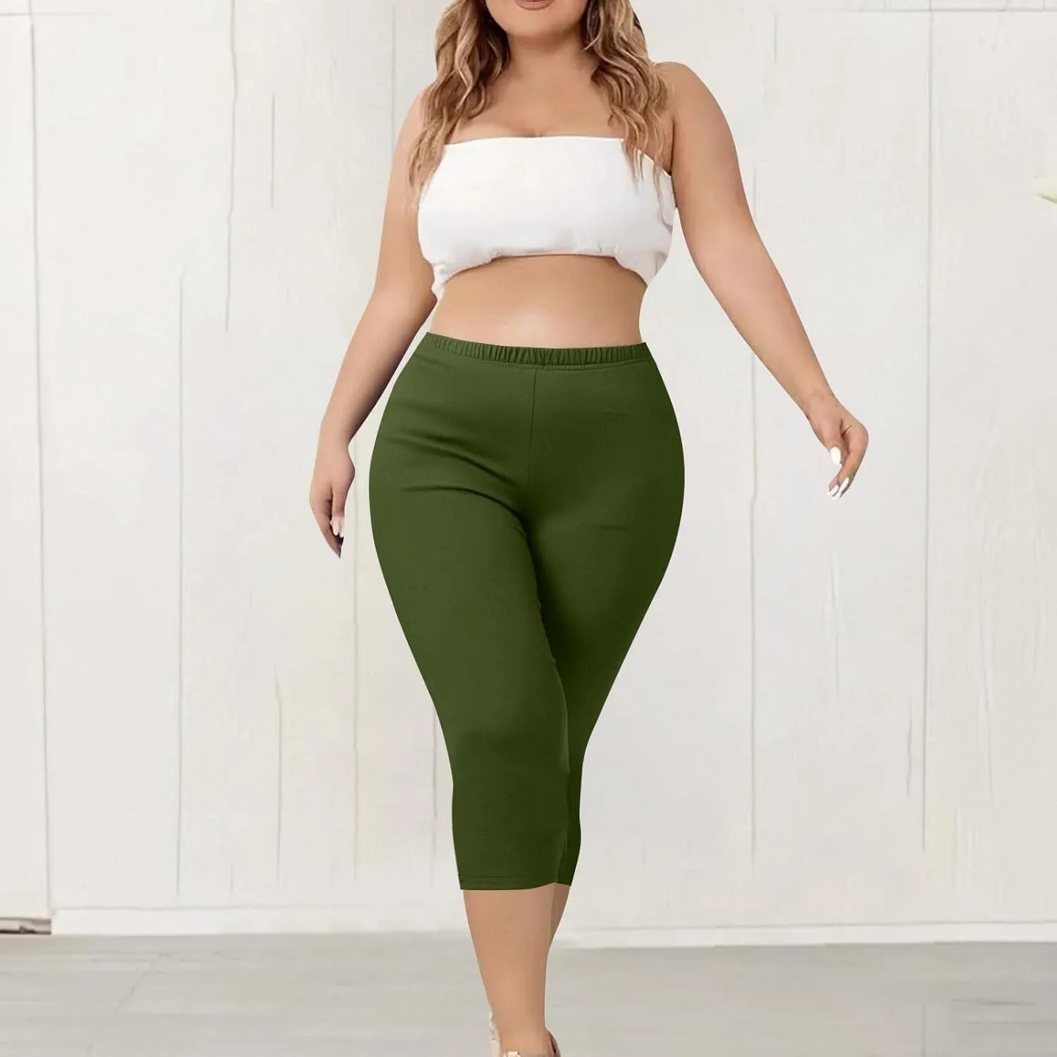 Elasticity Leggings for Women, Upgraded Waist Yoga Leggings Workout Running Tummy